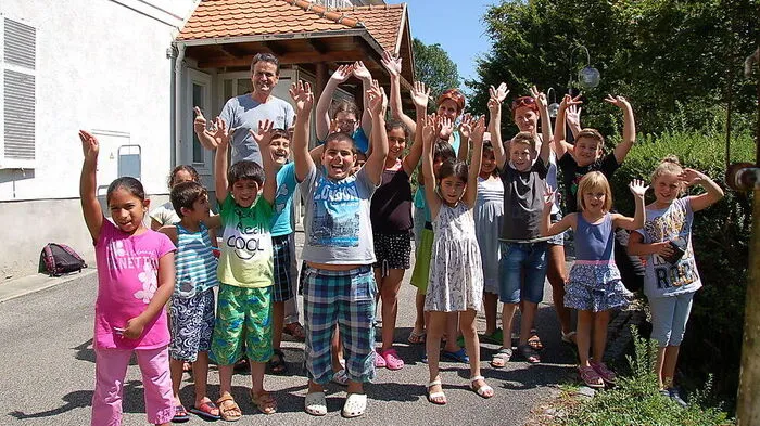 In den Ferien erfüllte eine Kindergruppe das Haus mit Leben
