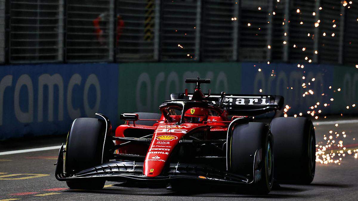Formel 1 in Singapur Im Training Bärenstarke Ferraris und ein schwächelnder Max Verstappen