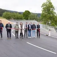 Die Verkehrsfreigabe der L 102 wurde am Freitag zelebriert