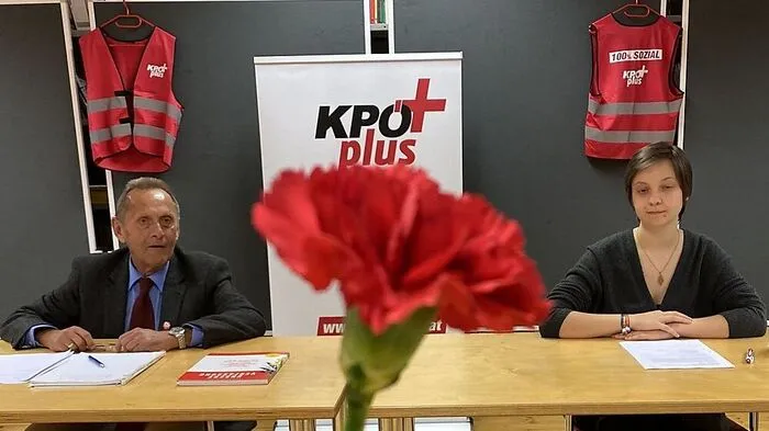 Horst Pilhofer und Beam Samwald treten als Führungsduo für die "KPÖ plus" an