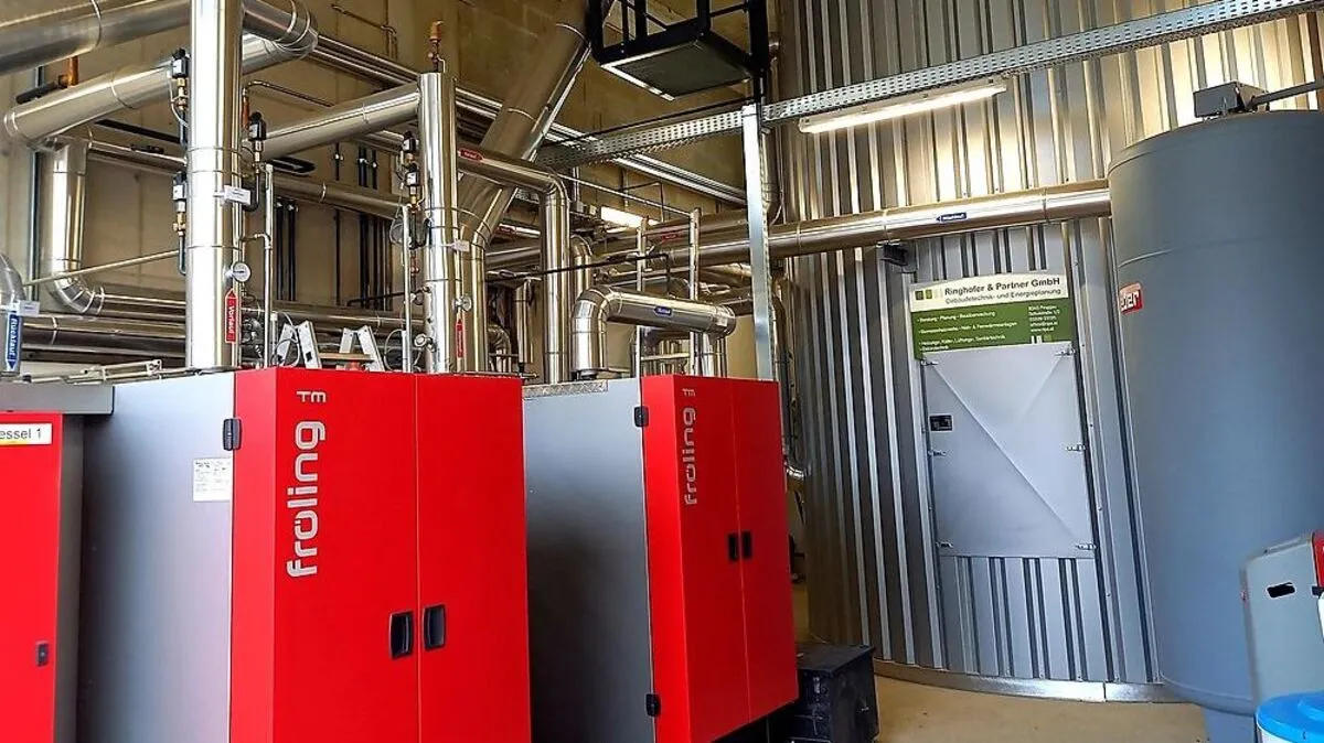 Das Heizwerk in Stiwoll