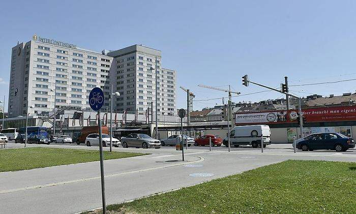 Das Heumarkt-Areal aufgenommen am Donnerstag