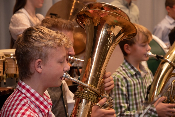 Das Jugendorchester spielte im Kultursaal Liesing auf.