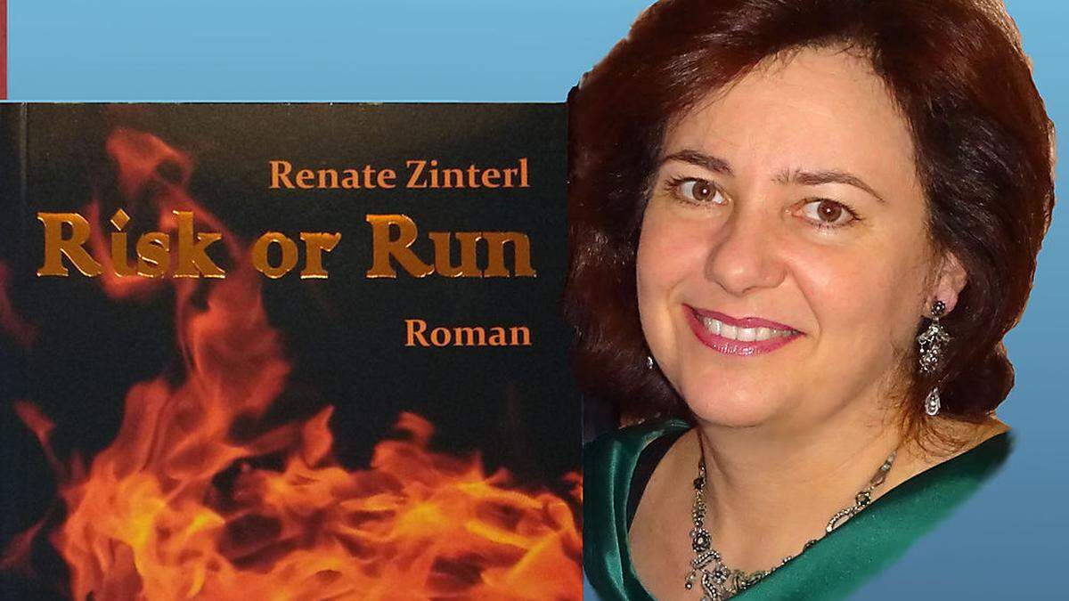 Autorin Renate Zinterl mit ihrem neuen Buch