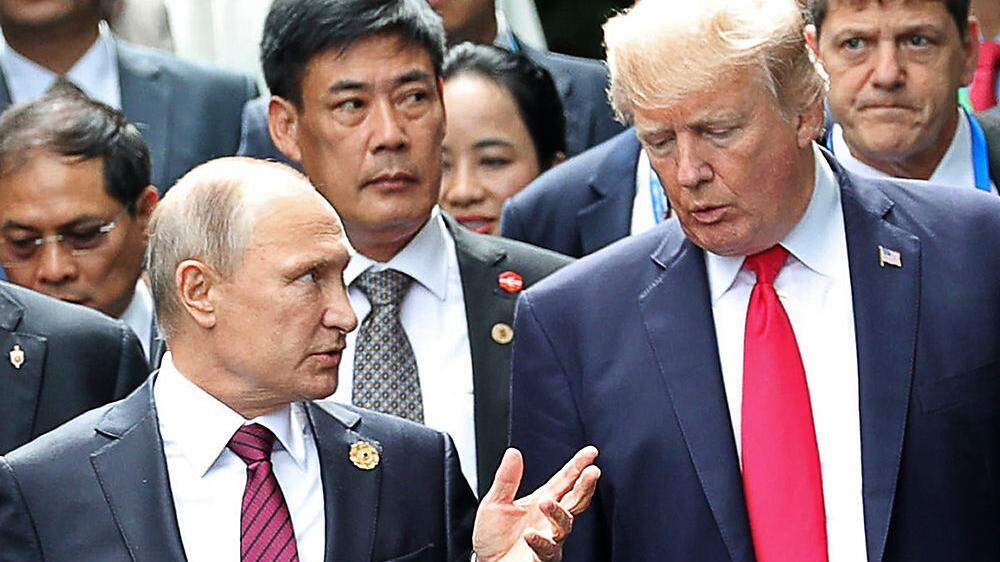 Putin, trump beim Apec-Gipfel