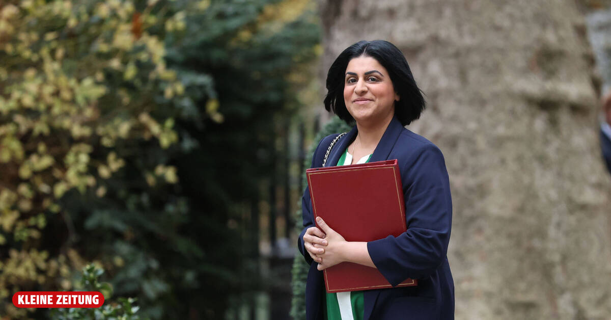 Großbritanniens Innenministerin: Shabana Mahmood, Keir Starmers Frau wegen neuer Asylprobleme Großbritanniens Innenministerin: Shabana Mahmood, Keir Starmers Frau wegen neuer Asylprobleme