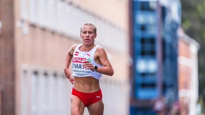 Marathonläuferin Julia Mayer wurde Zehnte