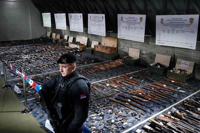 Über 9400 illegale Waffen wurden bisher abgegeben. Die Polizeiaktion geht bis 8. Juni