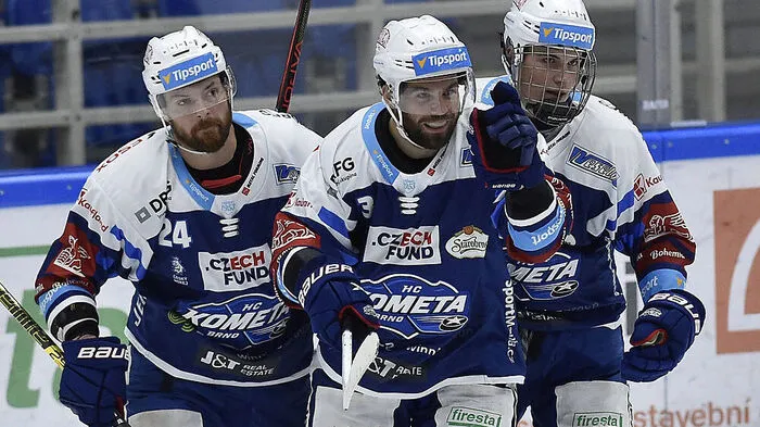 Peter Schneider durfte bereits über drei Extraliga-Treffer für Kometa Brno jubeln