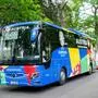 ABD0069_20240612 - BERLIN - DEUTSCHLAND: ÖFB-Bus vor der Teamunterkunft Schlosshotel Berlin am Dienstag, 12. Juni 2024. - FOTO: APA/GEORG HOCHMUTH