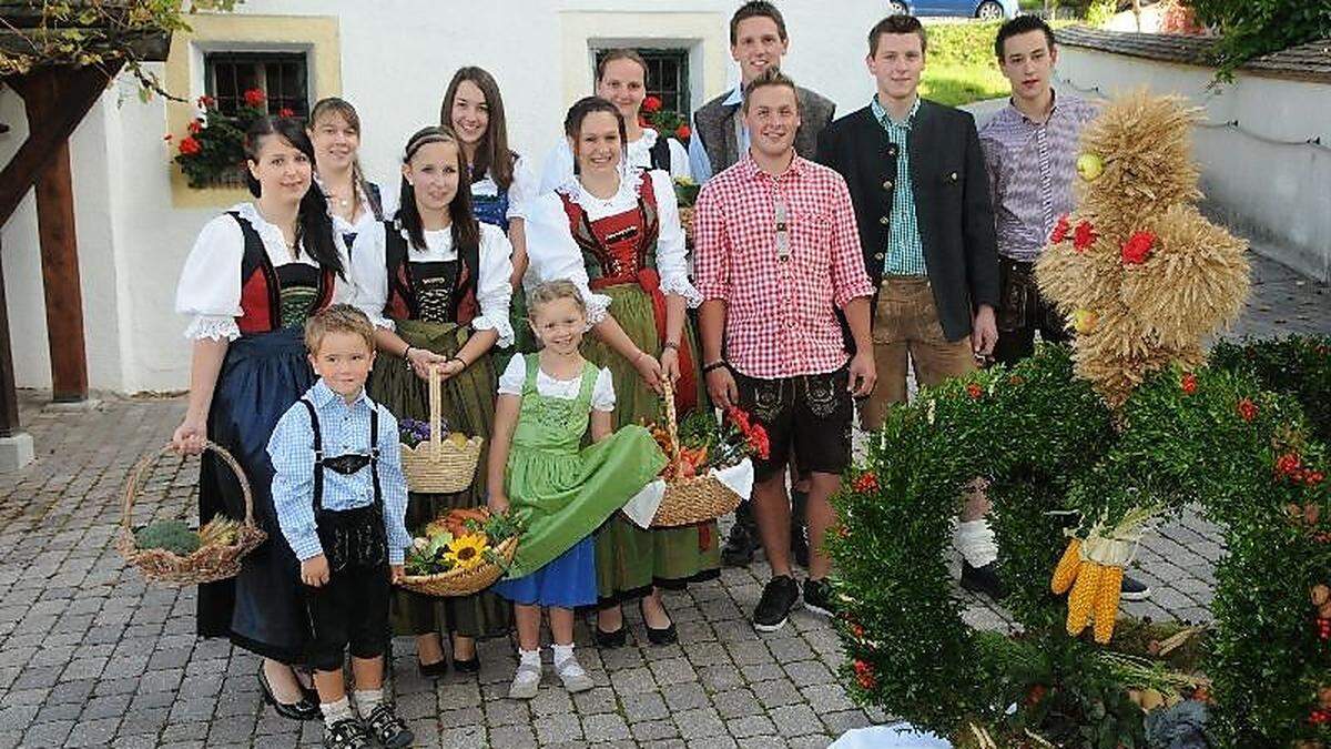 Erntedank beim Nußdorfer Herbstfest