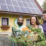 Lijoy George Vadassery, Erika Palle und Küchenchef Joshua Mitterer