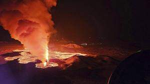 Vulkanaktivität: Reykjanes in Island