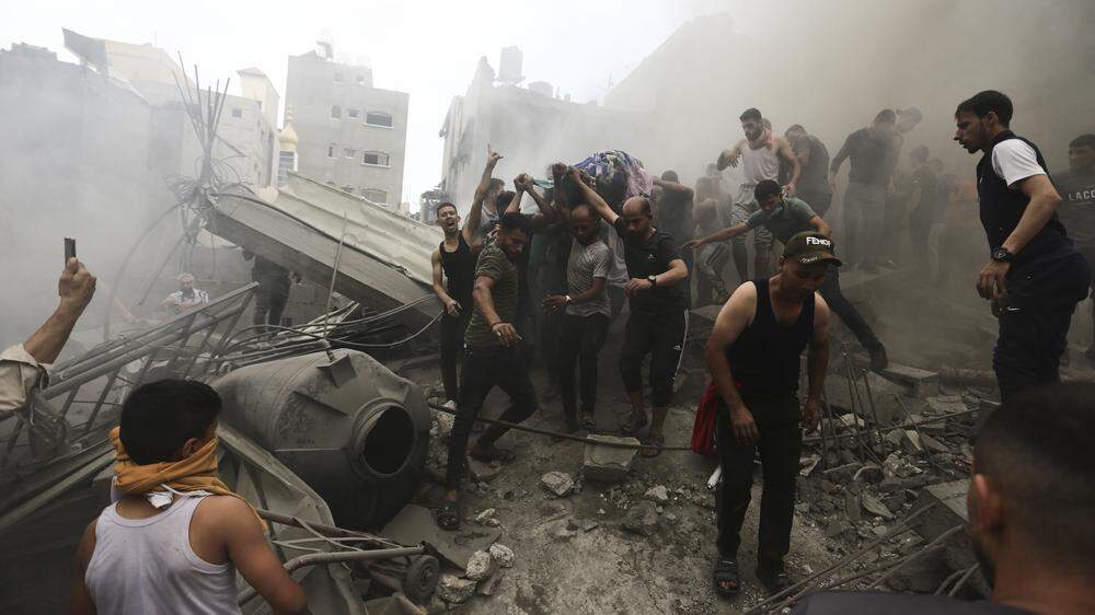Israel setzte im Gazastreifen zur Gegenoffensive an