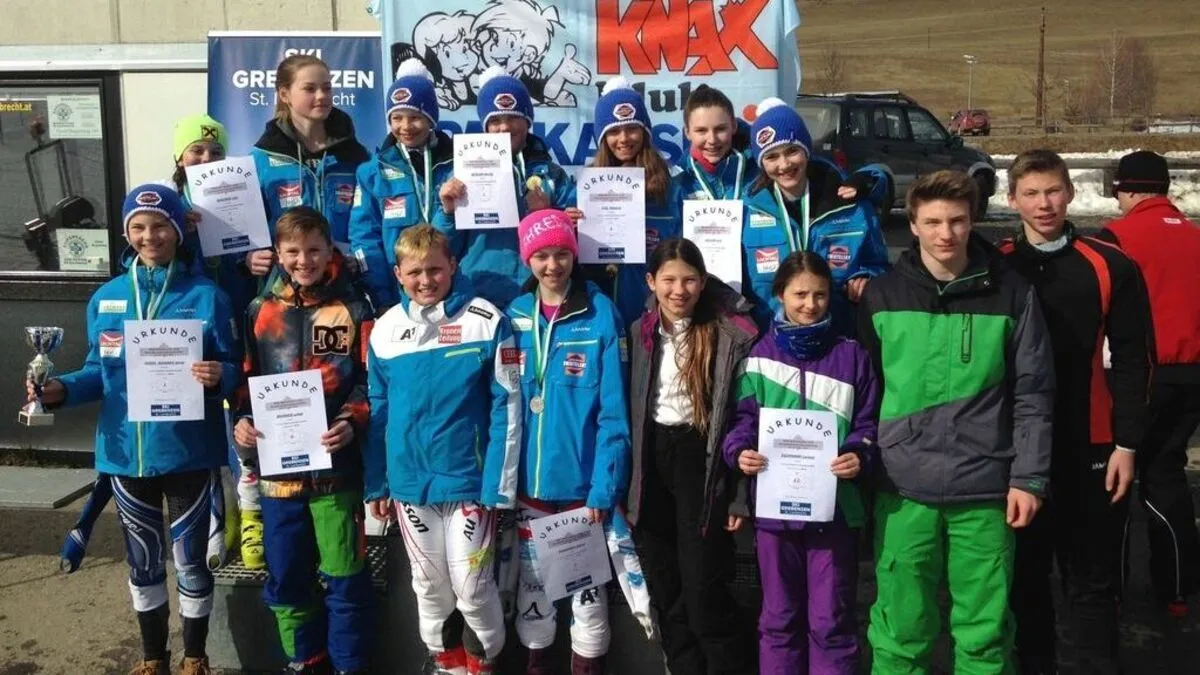 Strahlende Gesichter bei den Schülern