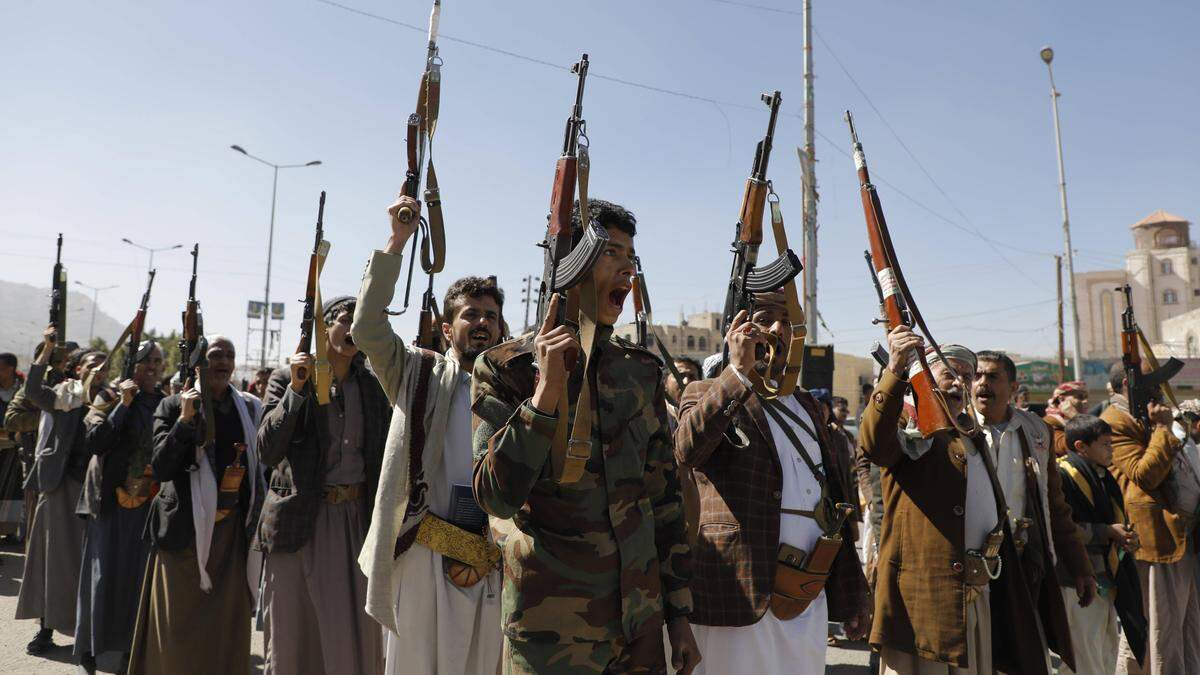 Die Houthi-Rebellen werden vom Iran unterstützt