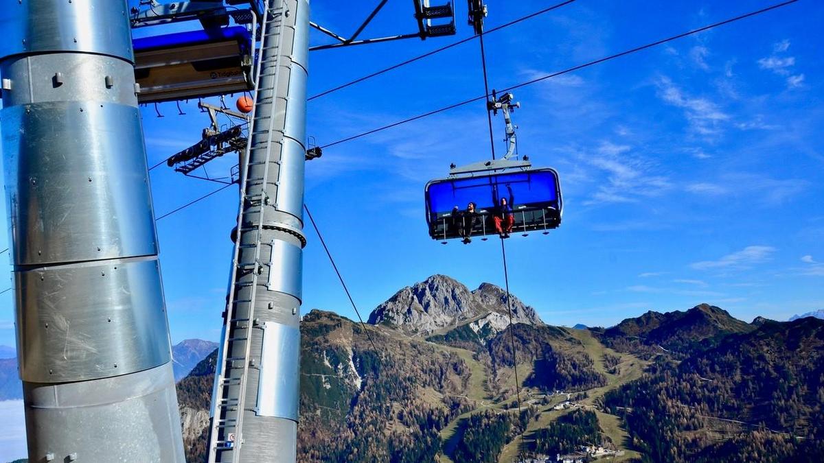 Die Tröglbahn zählt zu den modernsten und komfortabelsten Sechser-Bahnen, die es derzeit am Markt gibt