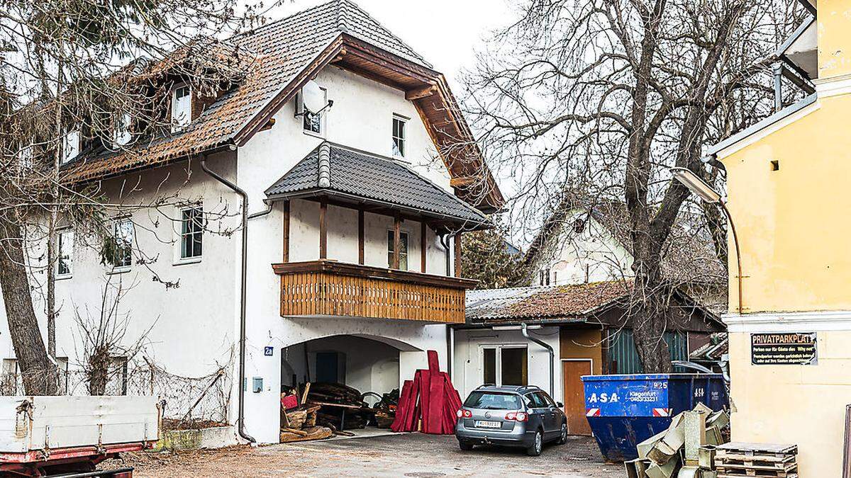 In diesem Haus in Waidmannsdorf werden in zwei Wochen rund 45 Asylwerber einziehen