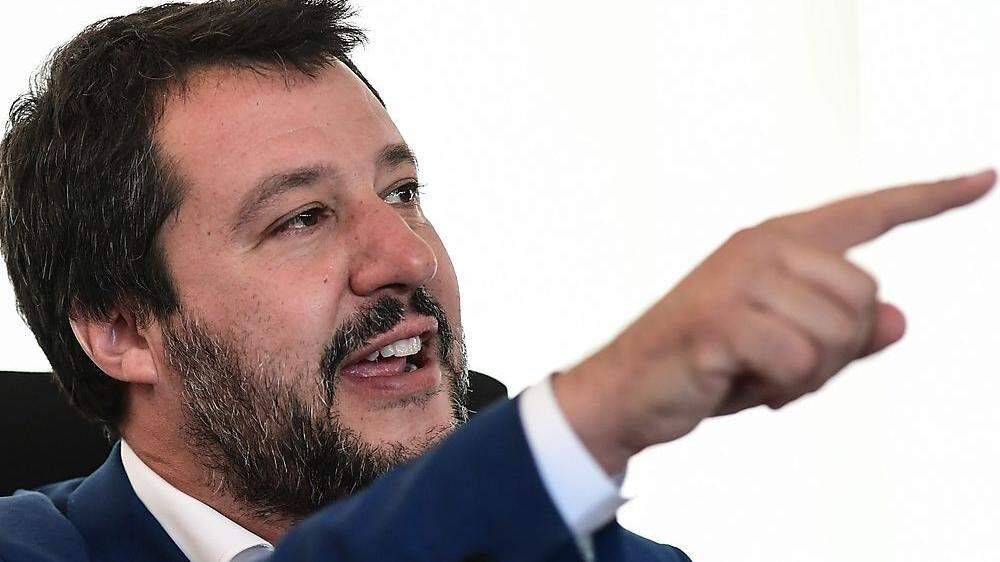 Wird am Montag in Turin nicht präsentiert: die neue Biografie von Innenminister Matteo Salvini