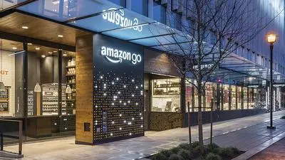 This undated image provided by Amazon shows an Amazon Go store in Seattle. More than a year after it introduced the concept, Amazon is opening its artificial intelligence-powered Amazon Go store in downtown Seattle on Monday, Jan. 22, 2018. (Amazon via AP)