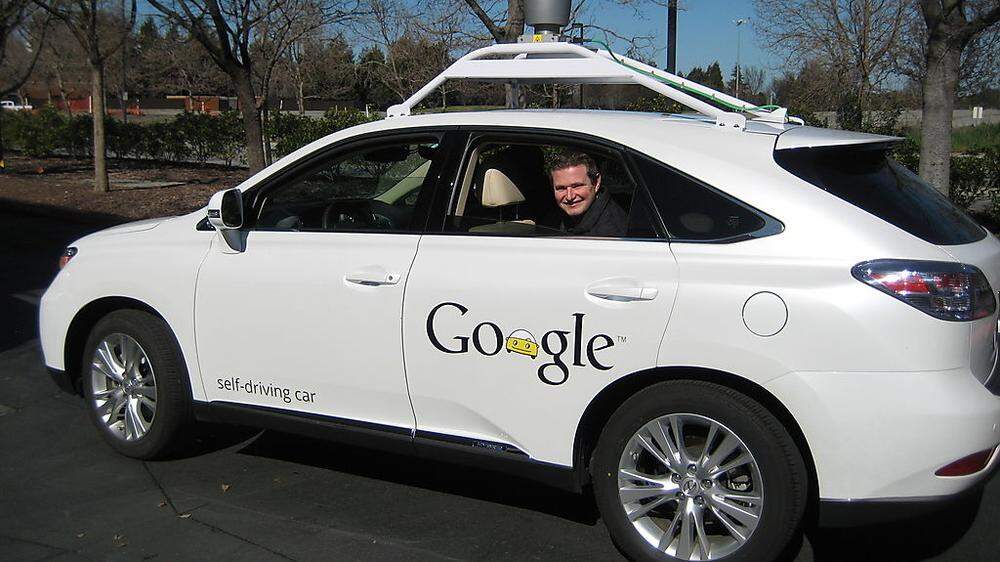 Andreas Wendel im Google-Auto