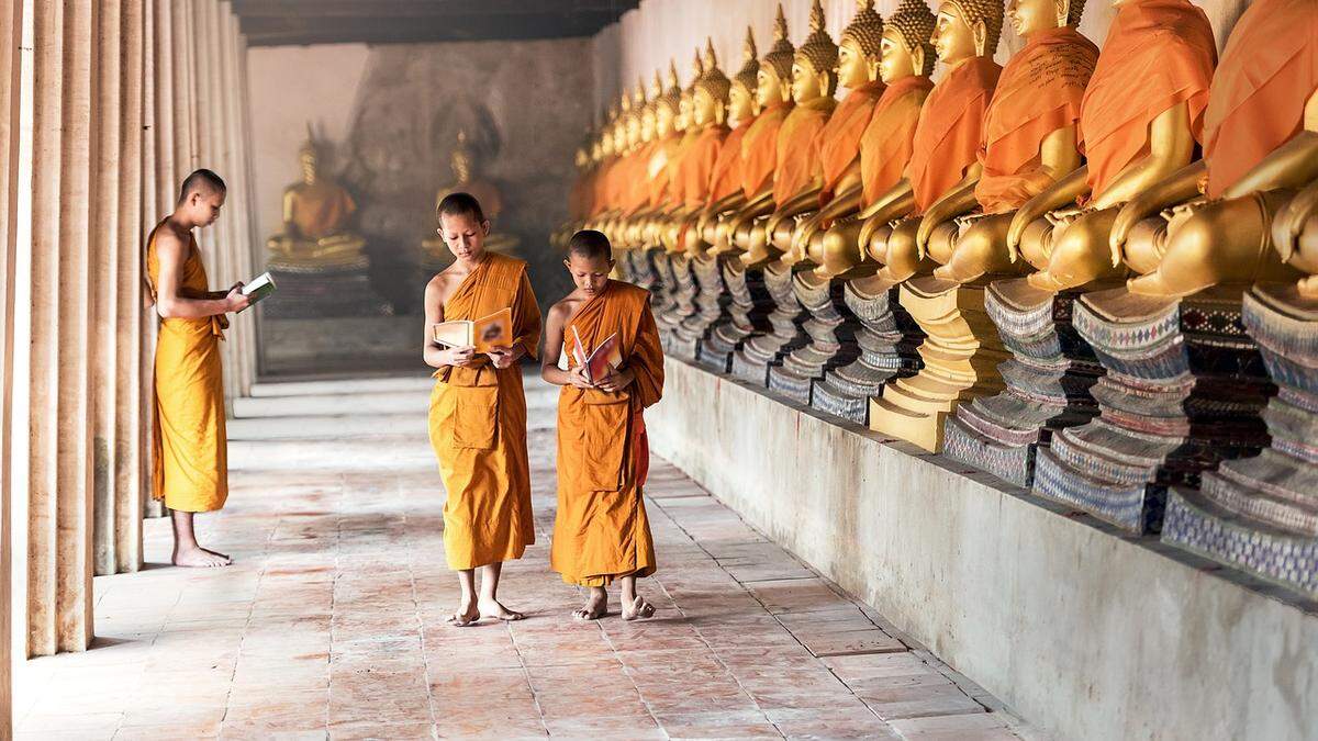 Auch der Besuch buddhistischer Klöster steht am Programm