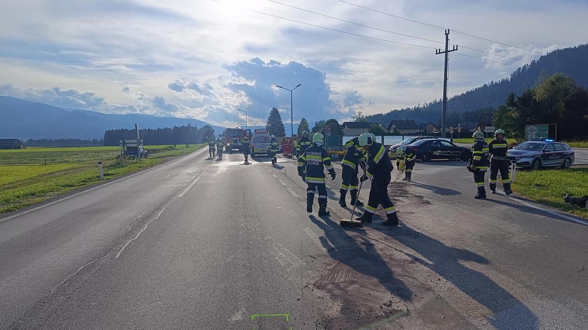 20 Mann von zwei Feuerwehren standen im Einsatz