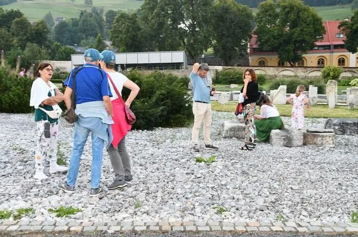 Im Stiftsgarten konnten sich die Besucher mit Führungen über historische Gartenarbeit informieren, außerdem gab es unter anderem eine „Bienen-Tankstelle und einen „Flachs Jahreskreis“.