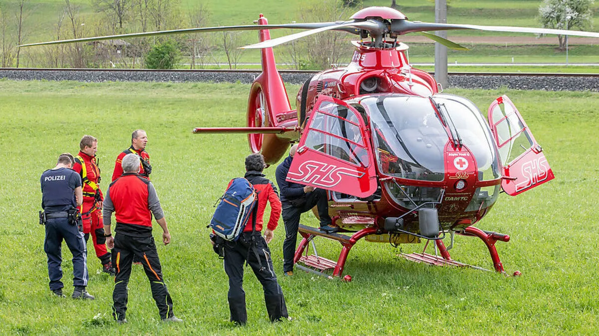 Bergretter machten sich auf die Suche