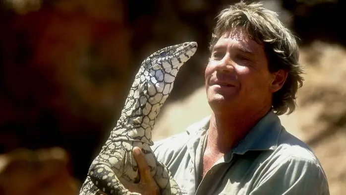 Naturforscher Steve Irwin in „The Crocodile Hunter“