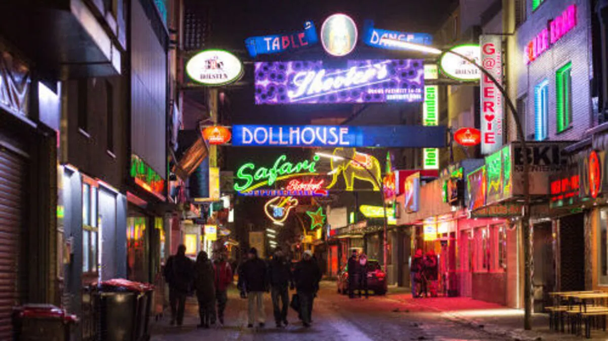 Auf der Reeperbahn kam es zu Tätlichkeiten