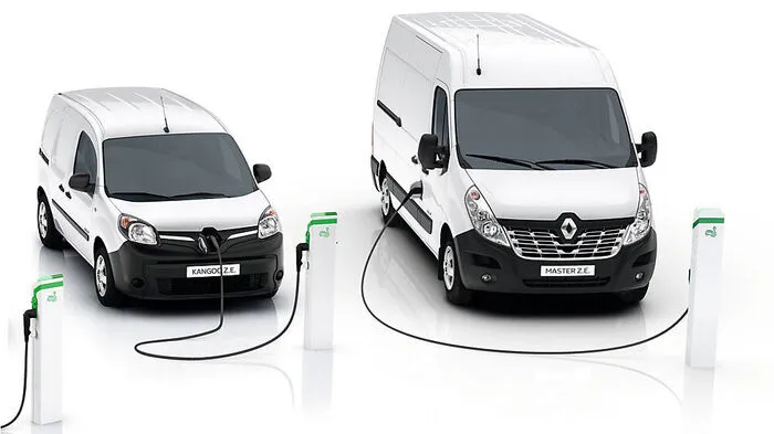Der elektrischen Renault Kangoo und Master