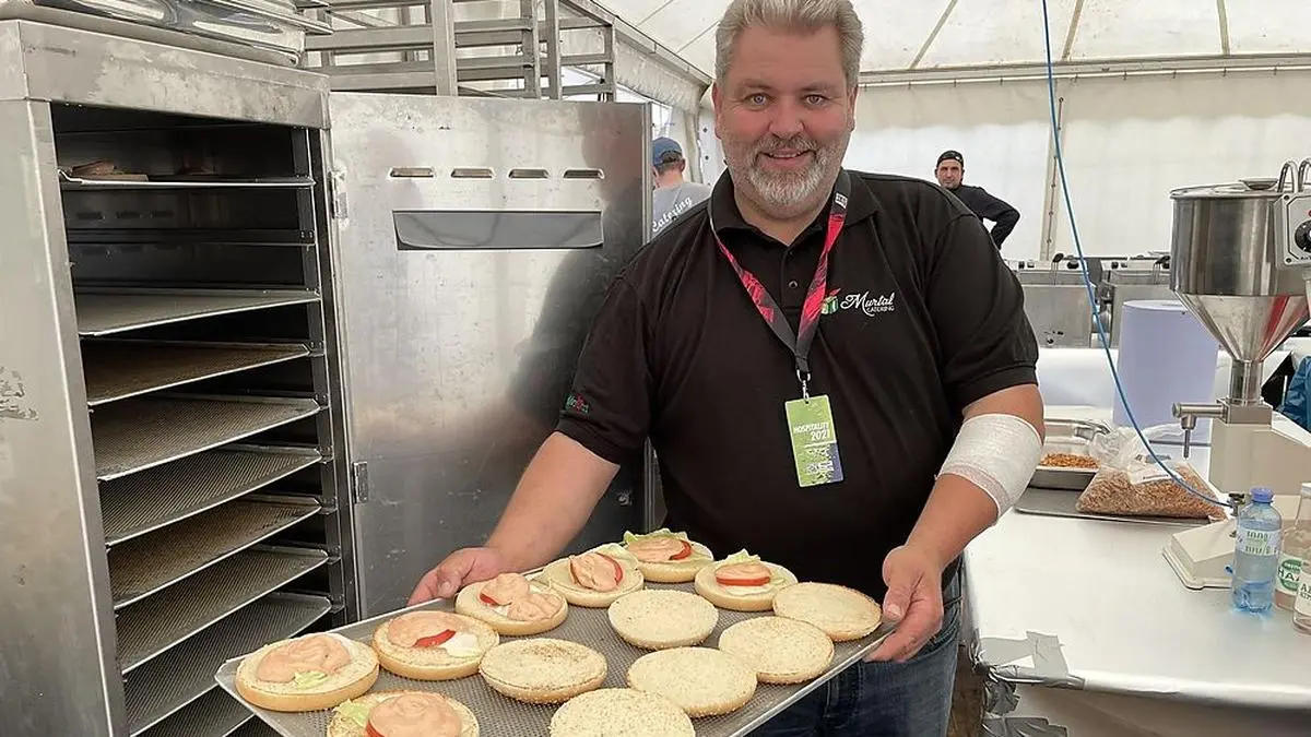 Peter Dietrich ist Chef des "Murtal Caterings"