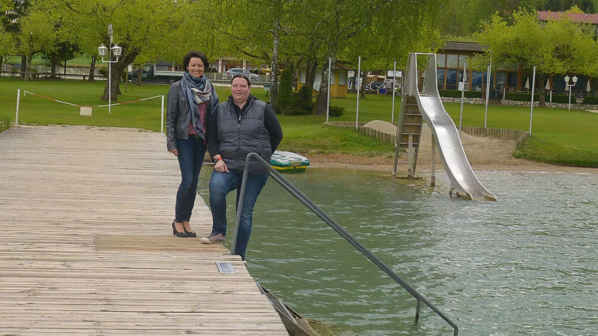 Sonja Krainz (links) mit ihrer Schwägerin Lisa 