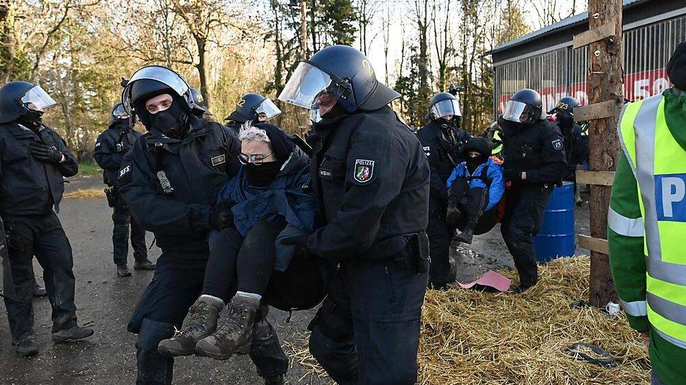 Räumung von Lützerath: Kohlegegner leisteten Widerstand