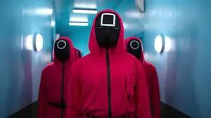 Mit ihnen ist nicht gut Kirschen essen: Aufsichtspersonal in „Squid Game“