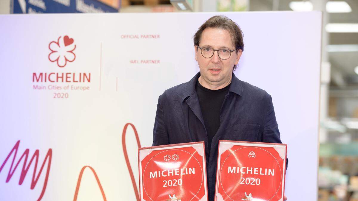 Auch der steirische Ausnahmekoch Heinz Reitbauer ist über die Rückkehr des Guide Michelin nach Österreich höchst erfreut