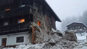 Lawinenabgang in Hopfgarten im Defereggental