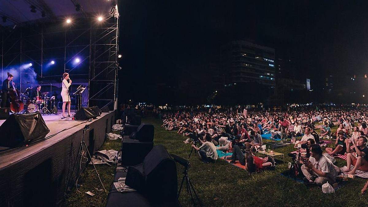 Tuesday Microgrooves: Letzte Woche beim Taichung-Jazz-Festival als finaler Act auf der Hauptbühne