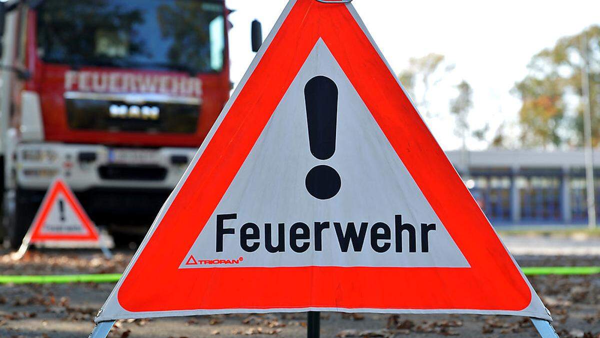 Die Feuerwehr Fehring war mit 35 Mann im Einsatz