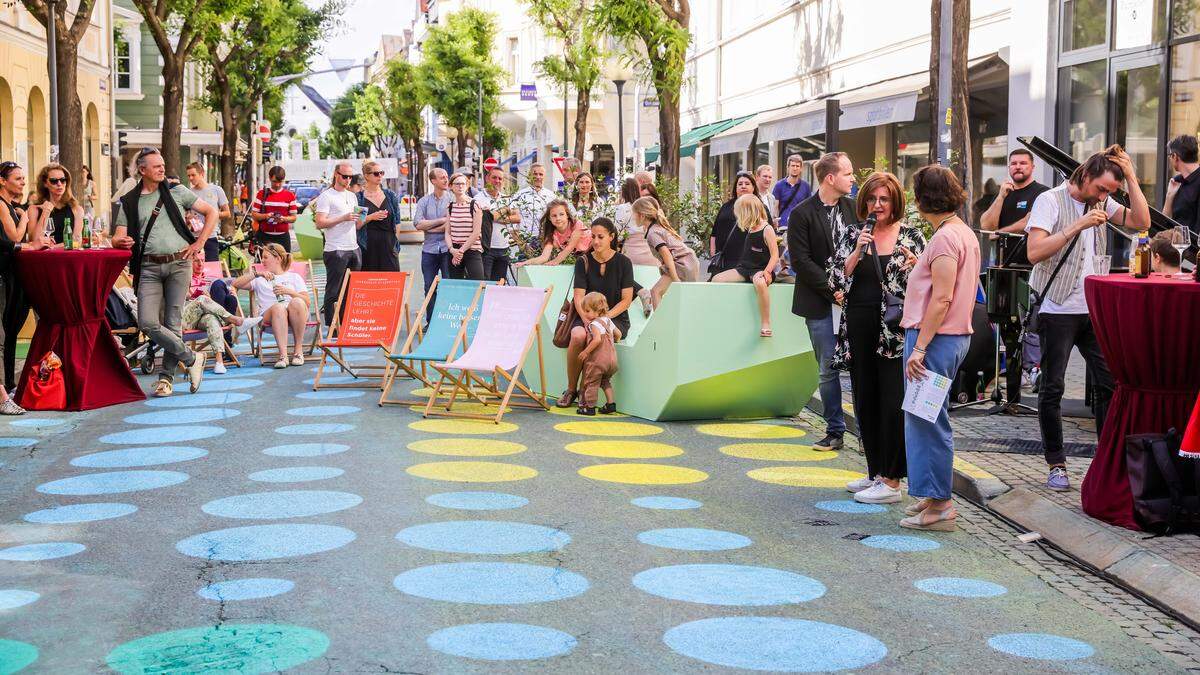 Die Bahnhofstraße zwischen Paradeisergasse und Burggasse bleibt für Autos zwei Monate gesperrt