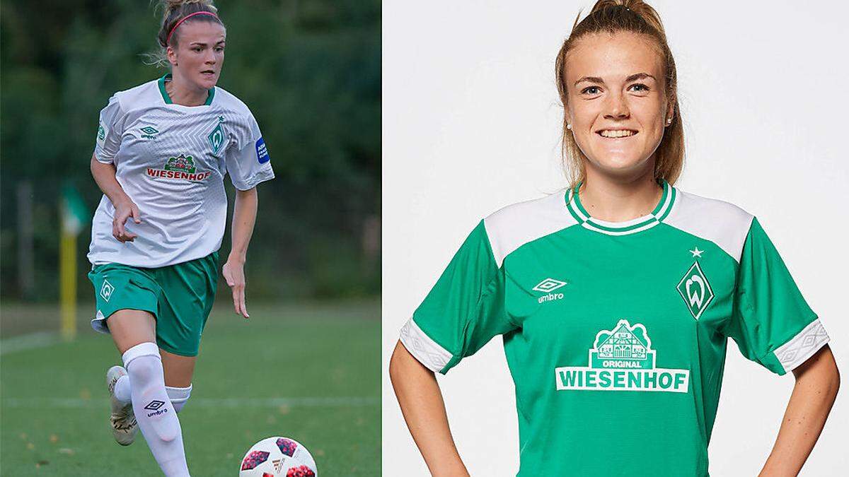 Julia Kofler spielt in der höchsten deutschen Liga bei Werder Bremen