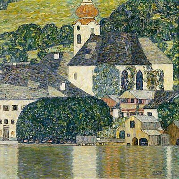 Gustav Klimt: Kirche in Unterach am Attersee