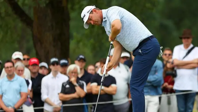 Bernd Wiesberger beendete die BMW International Open als Dritter vier Schläge hinter Sieger Michael Hollick (RSA)