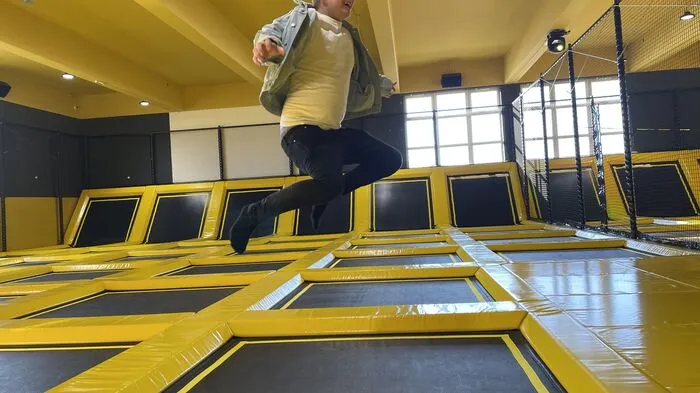 In der "Playworld" durfte sich Thorsteinn Einarsson nach Herzenslust austoben.
