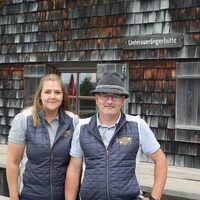 Der neue Pächter Rigobert Hochsteiner mit Köchin Sabine Seiss
