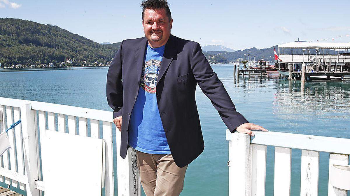 Heimathafen: TV-Produzent Gerfried Zmölnig ist am Wörthersee zu Hause