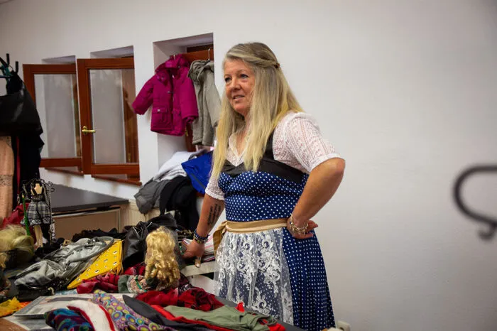 An insgesamt 15 Verkaufsständen konnte man "ausgemistete" Klamotten, Accessoires sowie Schuhe erwerben.