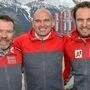 Patrick Riml, Toni Giger und Christian Mitter (von links)