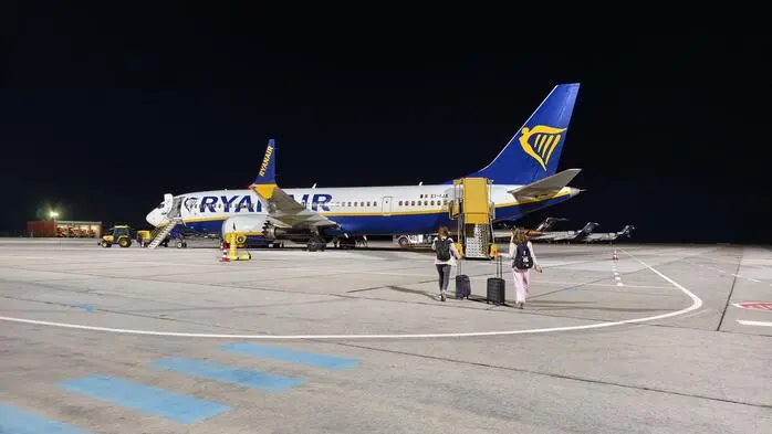 Der Flieger nach Mallorca hob mit einer Verspätung von etwas mehr als einer Stunde ab, allerdings ohne die Polterrunde